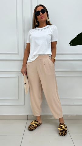 Jarro Kadın Taş Rengi Pantolon