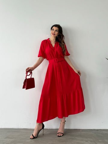 Jelka Kırmızı Elbise