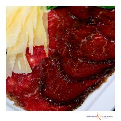 Bonfile Carpaccio Roka ve Parmesan ile