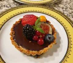 Hindistancevizli Çikolatalı Tart (Şekeriz & Glutensiz)