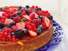 Orman Meyveli Cheesecake