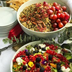 Kinoalı Pecanlı Tahıl Salatası