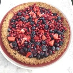 Hindistancevizli Bol Orman Meyveli Fit Tart