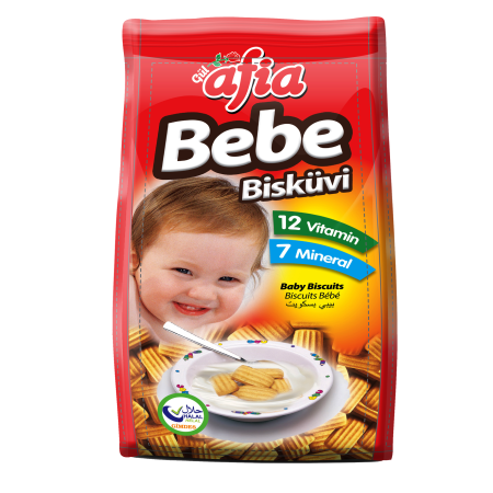 Afia Bebe Bisküvisi Vitamin Katkılı 150 Gr.