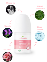 Yeşilmarka Doğal Roll On Deodorant – Gül Kokulu 50ML