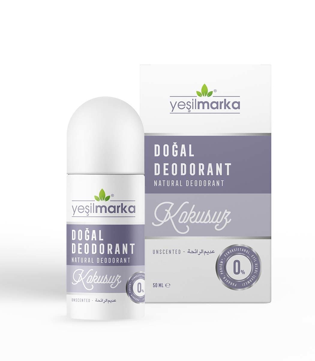 Yeşilmarka Doğal Roll On Deodorant – Kokusuz 50ML