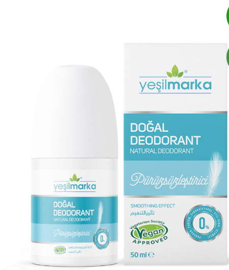 Yeşilmarka Doğal Deodorant – Pürüzsüzleştirici (Tüy Azaltıcı) 50ml
