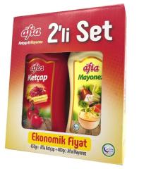 Afia Ketçap&Mayonez Seti (450/400 Gr.)