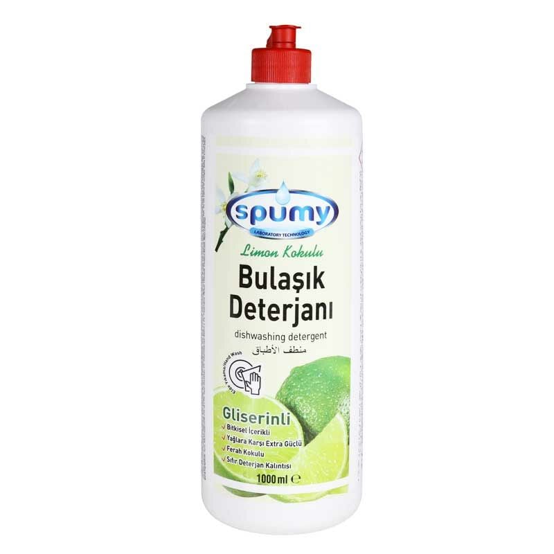 Spumy Gliserinli Bulaşık Deterjanı Elde Yıkama İçin 1000 ml