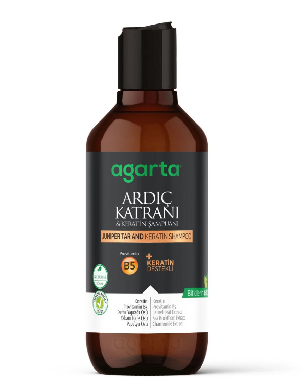 Agarta Ardıç Katranı ve Keratin Şampuanı 400 Ml