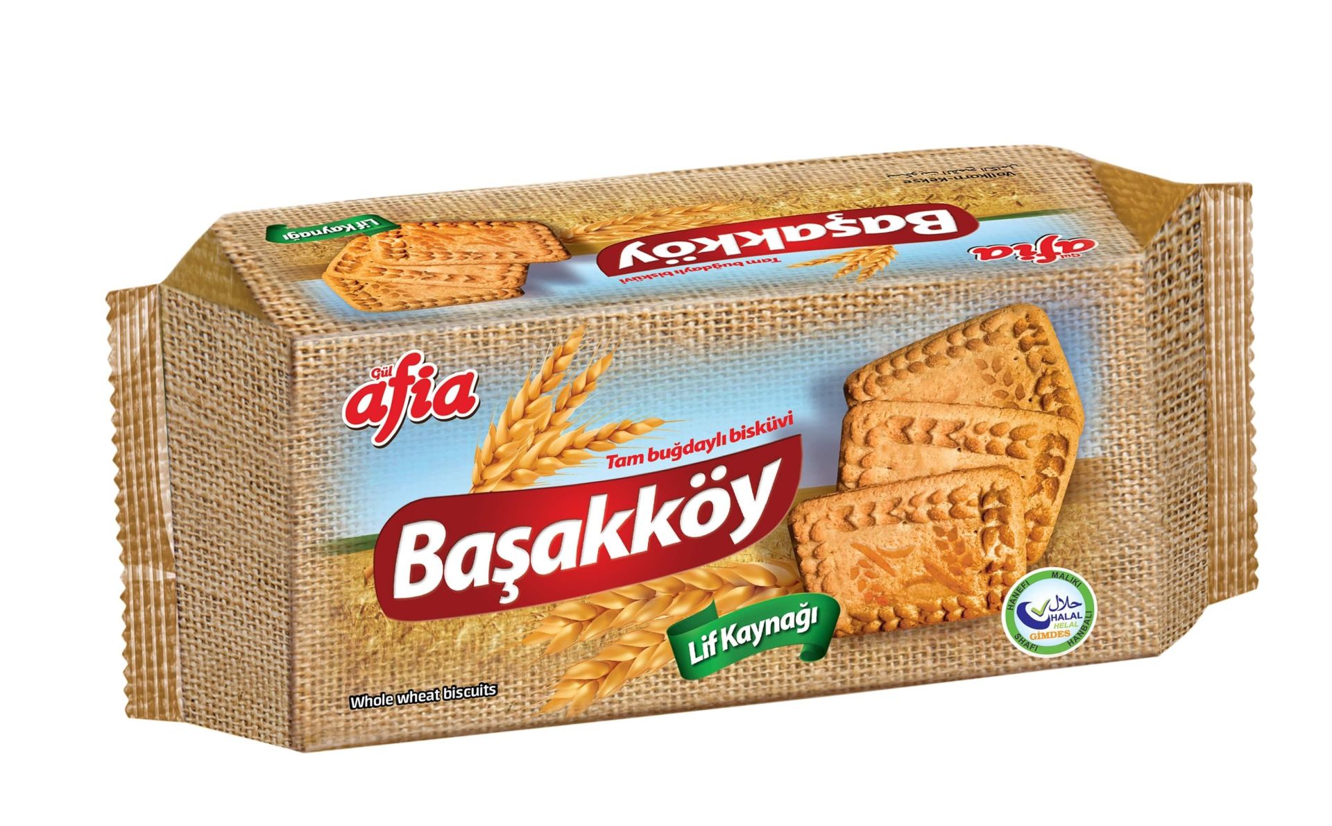 Afia Başakköy Tam Buğdaylı Bisküvi 110 Gr