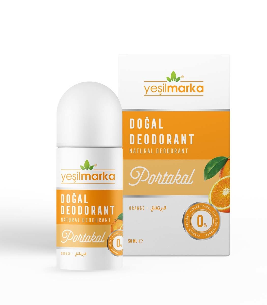 Yeşilmarka Doğal Deodorant – Portakal Kokulu 50ML