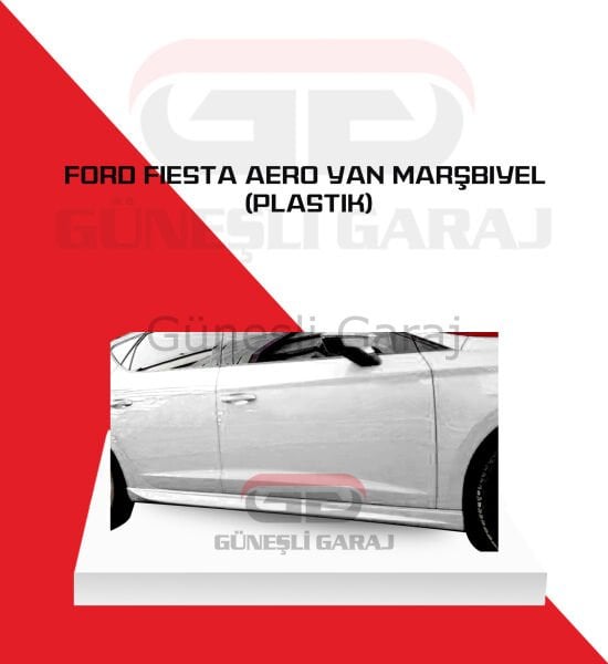 Ford Fiesta Aero Yan Marşpiyel (Plastik)