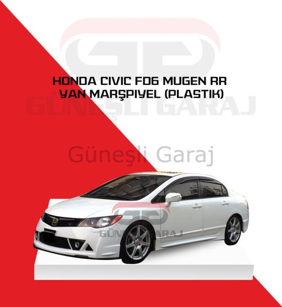 Honda Civic Fd6 Mugen RR Yan Marşpiyel (Plastik)