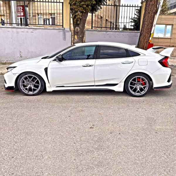 Honda Civic Fc5 Turbo Yan Marşpiyel (Plastik)