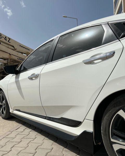 Honda Civic Fc5 Typer Yan Marşpiyel (Plastik)
