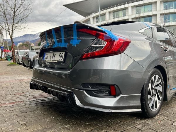 Honda Civic Fc5 Mugen Arka Ek (Plastik)