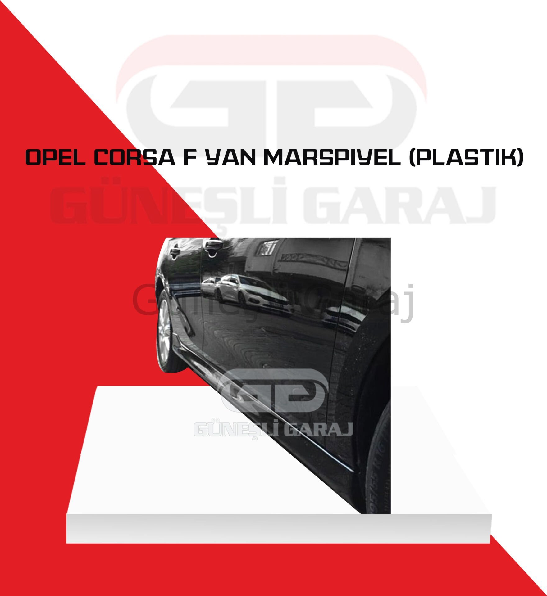 Opel Corsa F Yan Marşpiyel (Plastik)