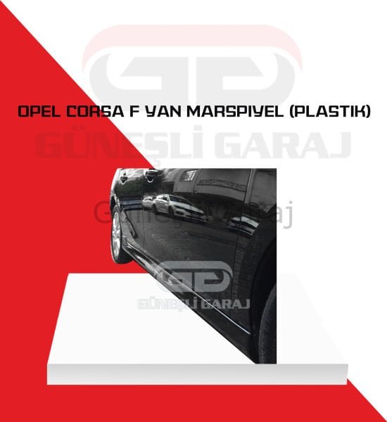 Opel Corsa F Yan Marşpiyel (Plastik)