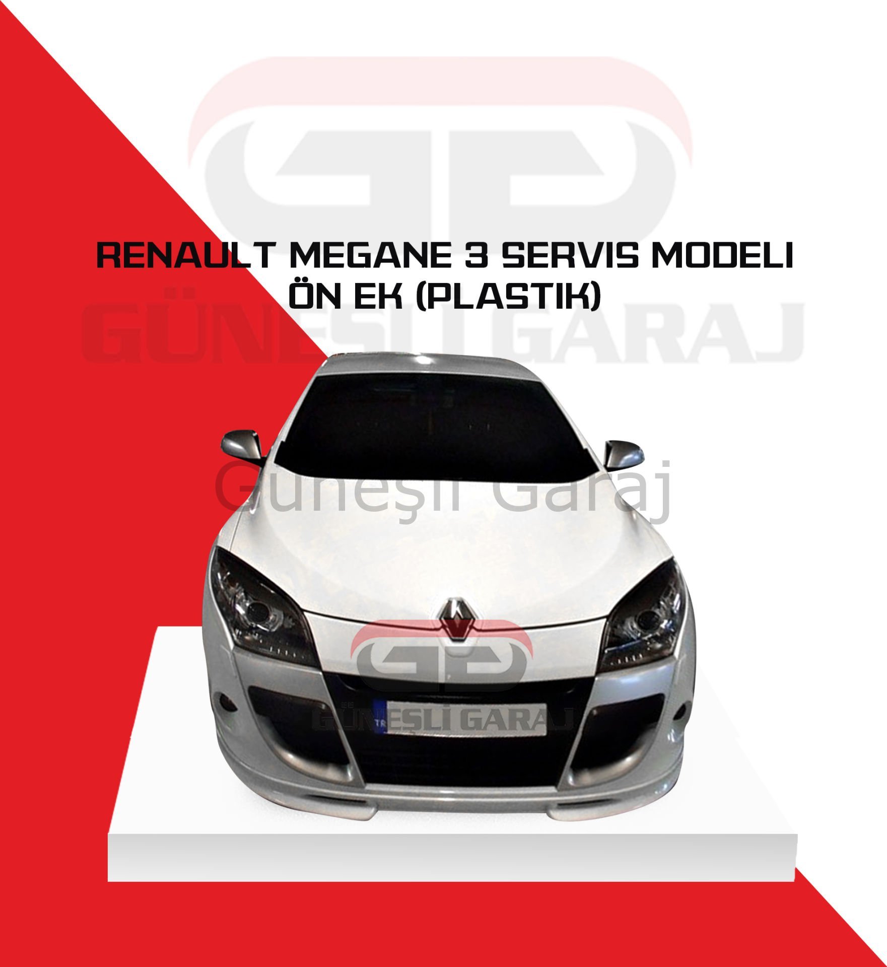 Renault Megane 3 Servis Modeli Ön Ek (Plastik)