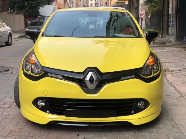 Renault Clio 4 Makyajsız Ön Ek 2 Parça (Plastik)