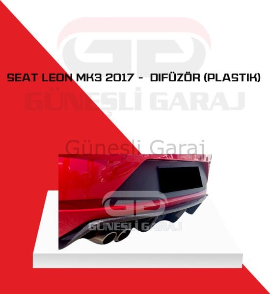 Seat Leon Mk3 Fr 2017-2020 Difüzör (Plastik)