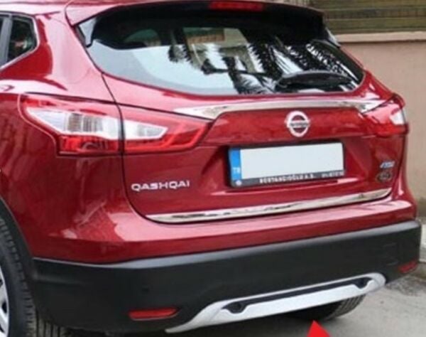 Nissan Qashqai Arka Difüzör (Plastik)