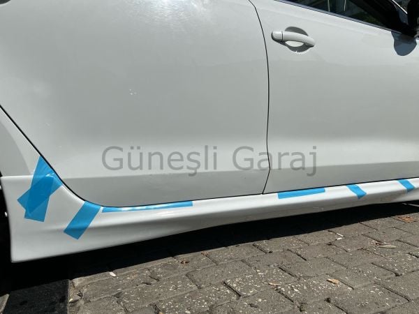 Volkswagen Jetta Yan Marşpiyel (Plastik)