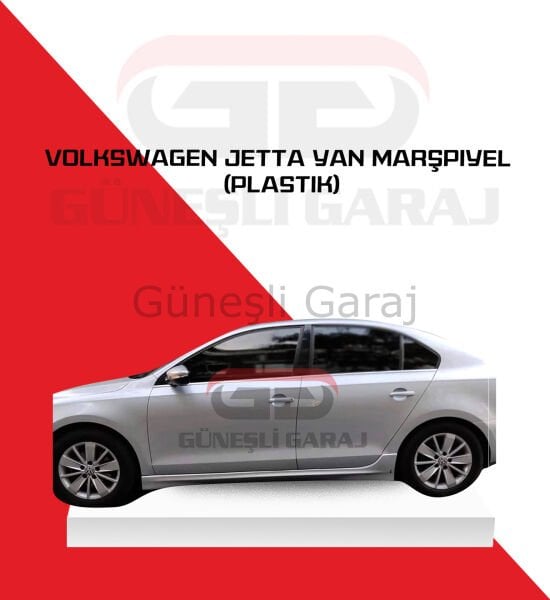 Volkswagen Jetta Yan Marşpiyel (Plastik)