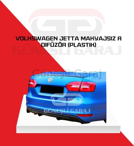 Volkswagen Jetta Makyajsız R Difüzör (Plastik)