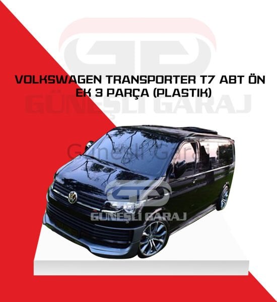 Volkswagen Transporter T7 ABT 3 Parça Ön Ek (Plastik)