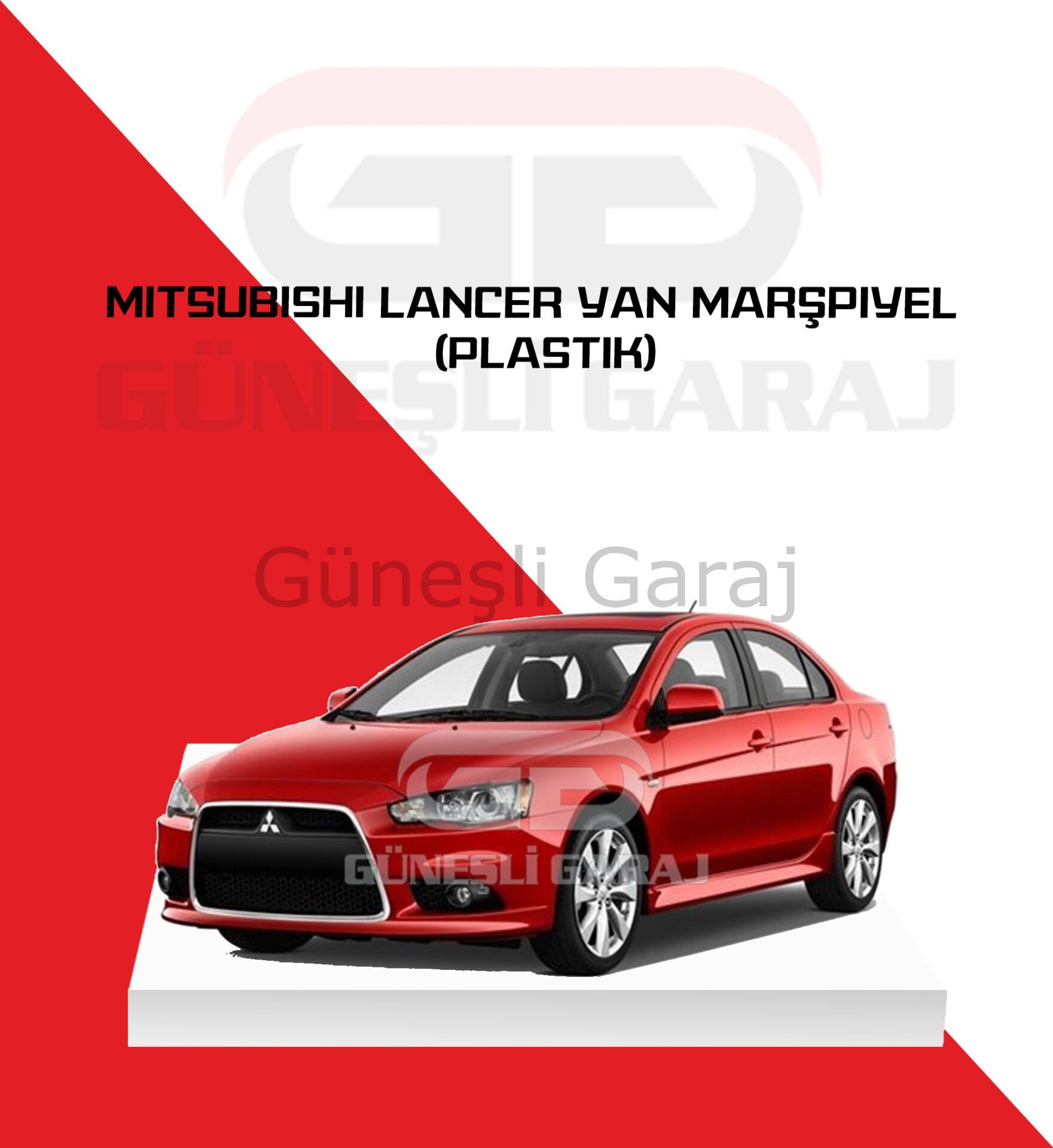 Mitsubishi Lancer Yan Marşpiyel (Plastik)