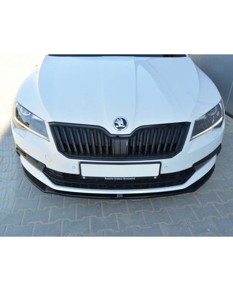 Skoda Superb 2015-2018 Ön Lip (Plastik)