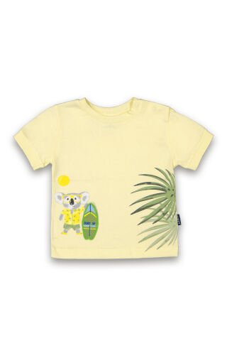 Tuffy Safari Detaylı Erkek Bebek T-Shirt-8010