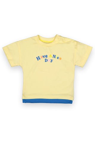 Tuffy Have A Nice Day Baskılı Erkek Bebek T-Shirt-8015