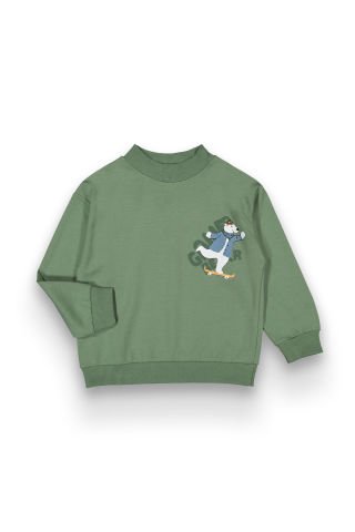 Tuffy 2-5 Yaş Erkek Çocuk Game Bear Sweatshirt- 265