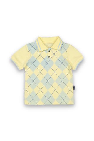 Tuffy Kareli Erkek Bebek T-Shirt-8025