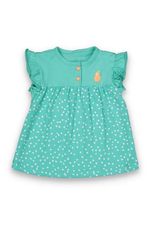 Tuffy Puan Detaylı Kız Bebek T-Shirt-5013