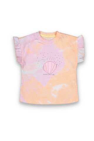 Tuffy Deniz Kabuğu Baskılı Kız Bebek T-Shirt-5016
