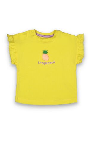 Tuffy Tropicool Detaylı Kız Bebek T-Shirt-5017