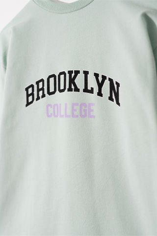 Tuffy Brooklyn Baskılı Pullu Kız Çocuk Elbise - 6617