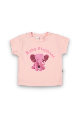 Tuffy Tavşan Temalı Kız Bebek T-Shirt-9011