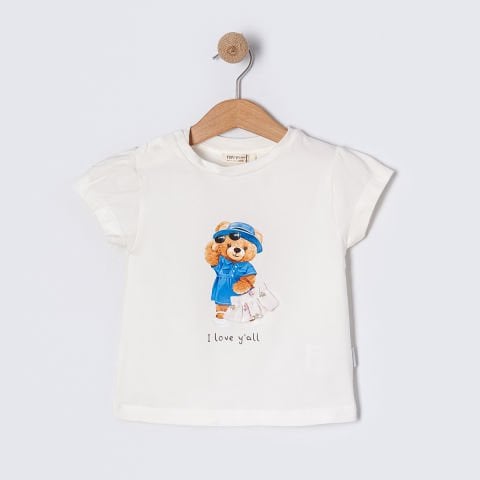 Tuffy Kız Bebek T-Shirt - 5201
