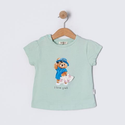 Tuffy Kız Bebek T-Shirt - 5201