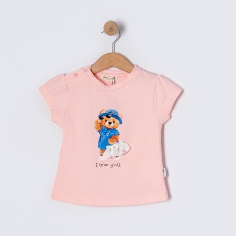 Tuffy Kız Bebek T-Shirt - 5201