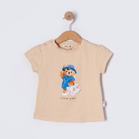 Tuffy Kız Bebek T-Shirt - 5201