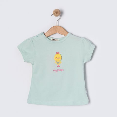Tuffy Kız Bebek T-Shirt - 5202