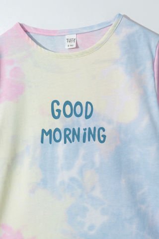 Tuffy Good Morning Kız Çocuk İkili Pijama Takımı-1058