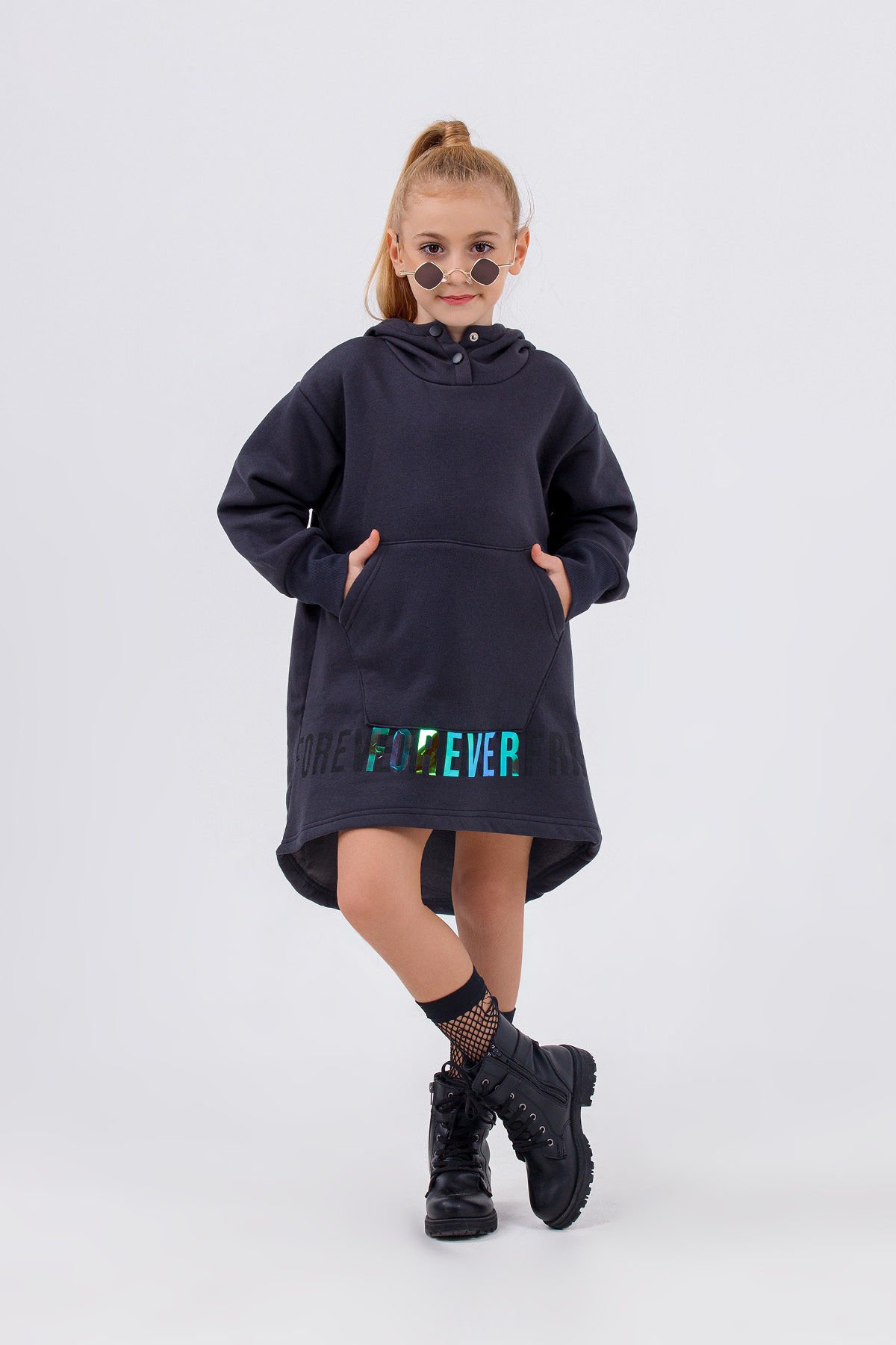Logo Hoodie Dress Calvin Klein® | IG0IG02311TO5