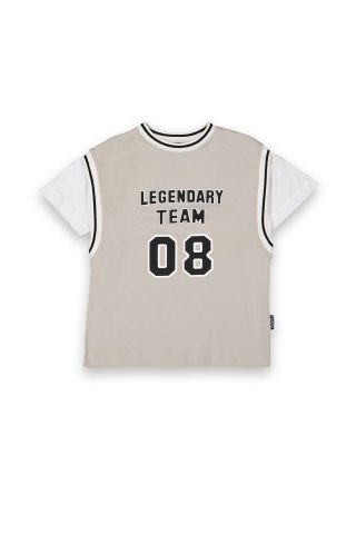 Tuffy Legendary Team Baskılı Erkek Çocuk T-Shirt-8055